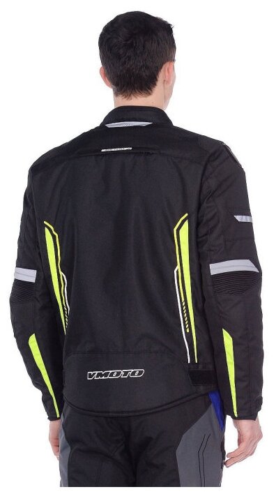 Текстильная куртка Vivify Moto Bostun 2 black/yellow M (Размер производителя) Текстильная куртка Vivify Moto Bostun 2 black/yellow M (Размер производителя)